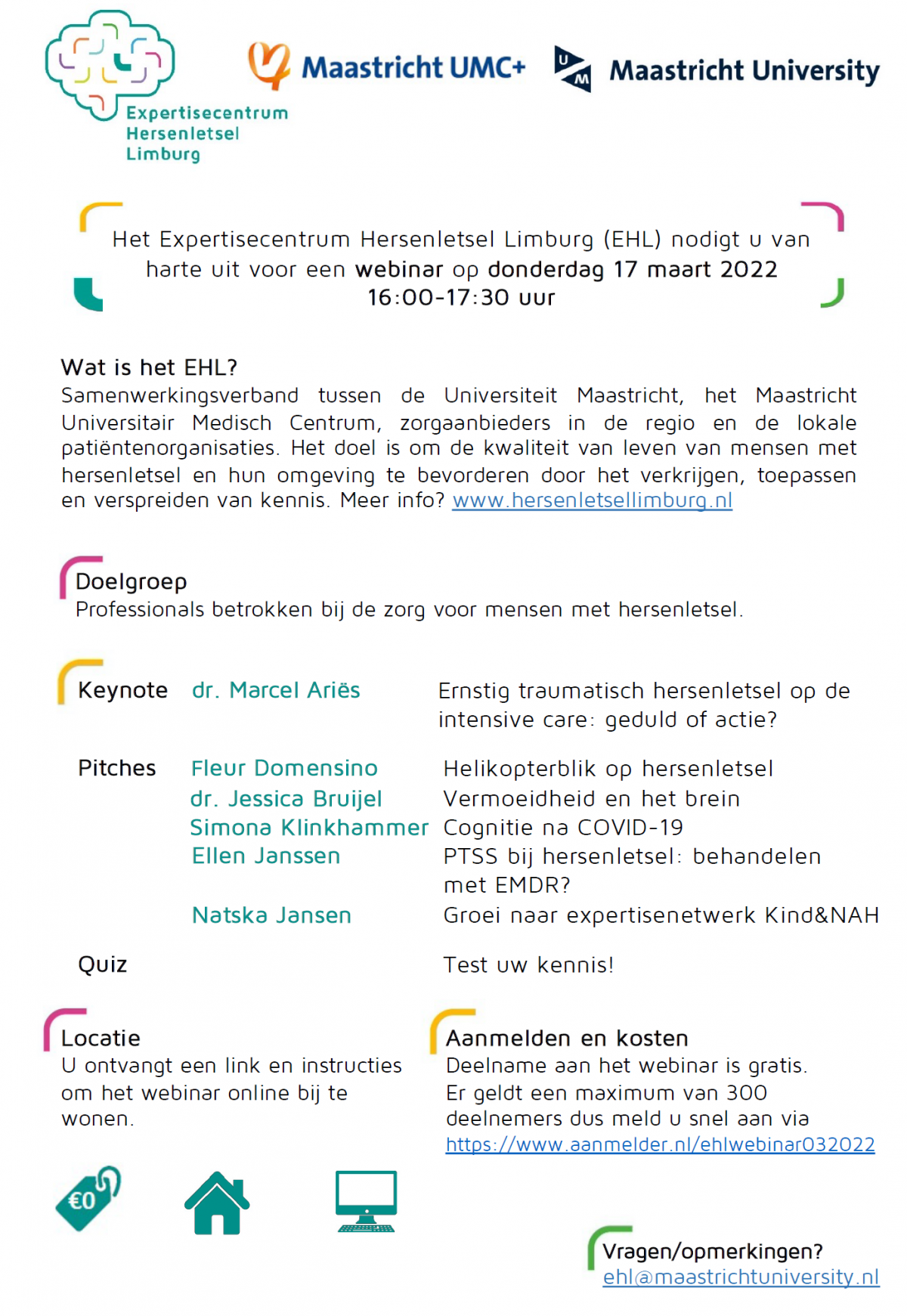 EHL webinar 17 maart